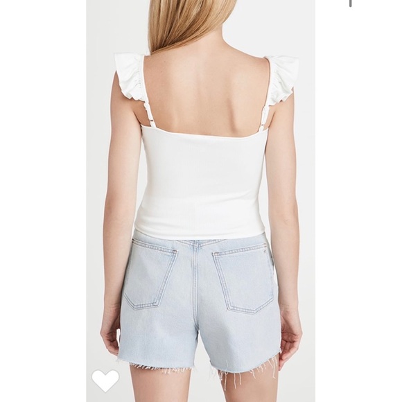 NWT $59 BB Dakota Sweetest Thing Top in Ivory Small Revolve Shopbop - Picture 7 of 15